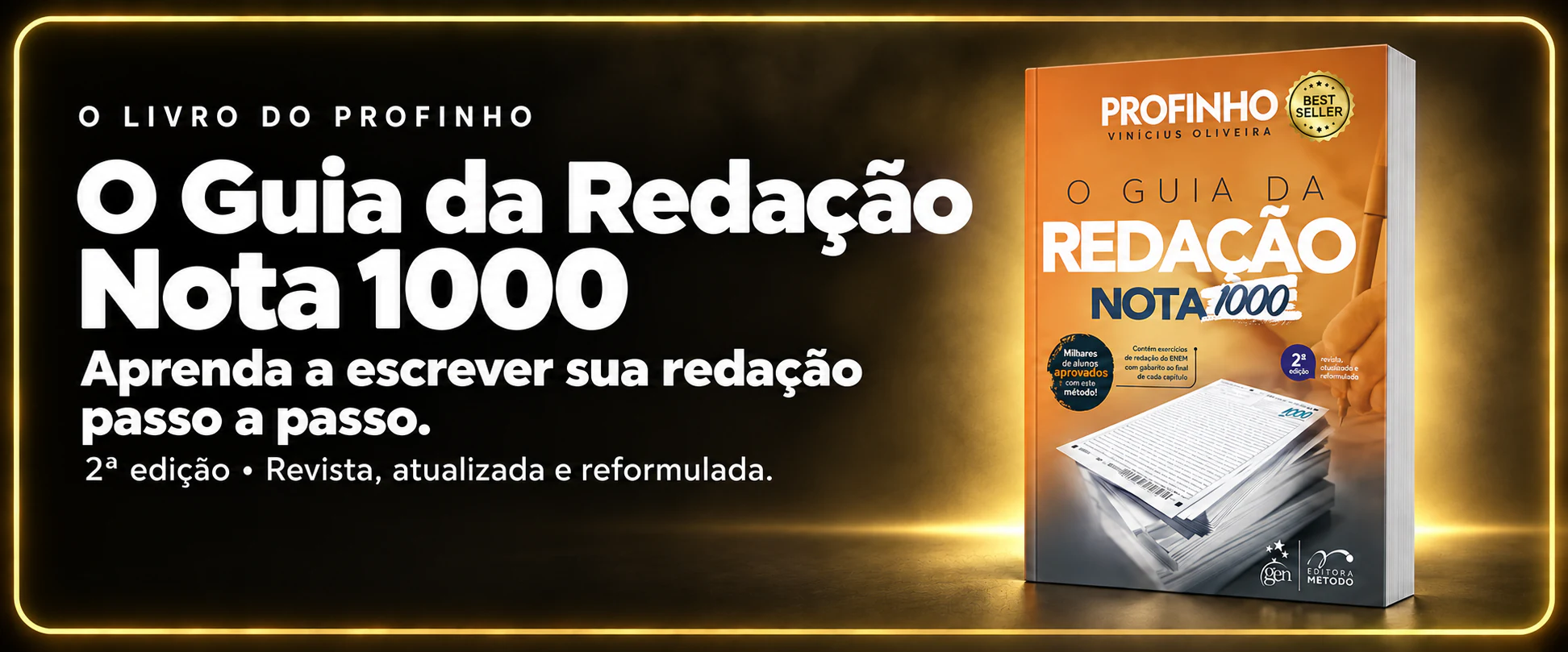 Livro O Guia da Redação Nota 1000