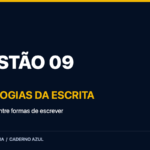 Questão 9 do Enem 2025: tecnologias da escrita — resolução comentada pelo Profinho.